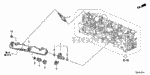 16450RWK003 - Engine: INJECTOR ASSY., FUEL for Honda Image