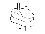 25805303 - Engine: Trans Mount for Chevrolet: Equinox | Pontiac: Torrent Image image