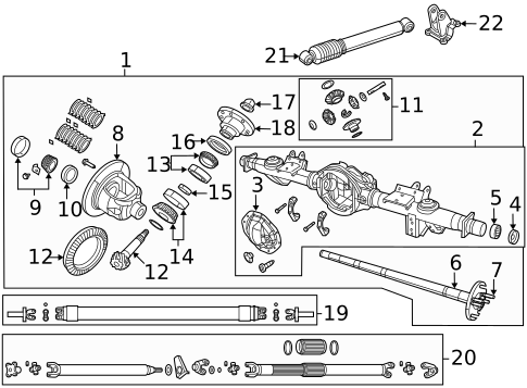 Differential for 2020 Ram 1500 #0