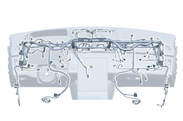 2065405461 - Electrical Equipment and Instruments: Electrical Wiring Harness for Mercedes-Benz Image image