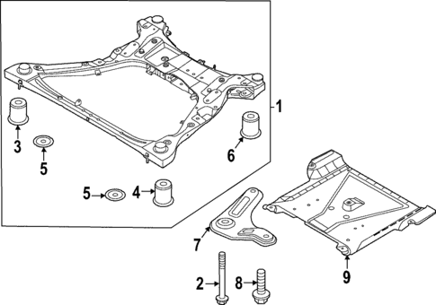 Suspension Mounting for 2025 Kia Sportage #2