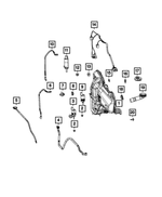 68518771AA - Electrical: Windshield Washer Reservoir for Mopar Image