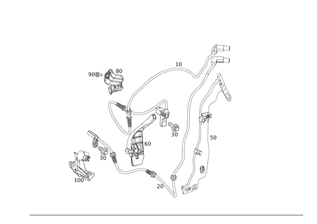 2315401313 - Electrical Equipment and Instruments: Electrical Wiring Harness for Mercedes-Benz Image image