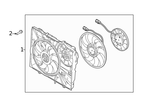 Cooling Fan for 2023 Land Rover Discovery #0