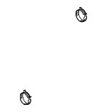 84385012 - Cooling System: Upper Hose Clamp for Buick: Envision Image