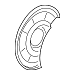 34216857981 - Brakes: Splash Shield for BMW Image