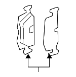 34216868497 - Brakes: Brake Pads for BMW Image