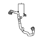 86510938 - Electrical: Drive Motor Battery Pack Coolant Hose for GM Image
