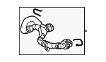 85849191 - Cooling System: Water Outlet Hose for GM Image