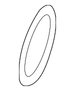 LR025110 - Exhaust: Converter &amp; Pipe Gasket for Land-Rover Image