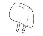 81140S01A11ZA - : Headrest for Honda: Civic Image