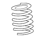2C5Z5310AA - Suspension: Coil Spring for Lincoln: Aviator Image