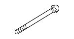 PAF911296 - : Starter Mount Bolt for Porsche: Cayenne, Macan Image