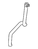 5F9Z18472AC - HVAC: Outlet Hose for Ford: Taurus X Image