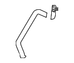 5F9Z18472AB - HVAC: Inlet Hose for Ford: Taurus X Image