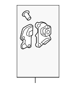 8F9Z74219A64A - Body: Latch Assembly for Ford: Taurus, Taurus X | Mercury: Sable Image