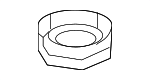 WHT007459 - Entertainment &amp; Telematics: Radio Antenna Mast Nut for Volkswagen Image