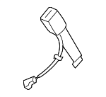 64631XA00AWA - : Buckle for Subaru: Legacy, Outback Image