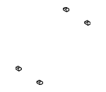 PAB864203001E0 - Body: Hook for Porsche: Cayenne Image