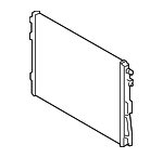 17118666811 - Cooling System: Radiator for BMW: 230i, 230i xDrive, 330e, 330e xDrive, 330i, 330i xDrive, 430i, 430i Gran Coupe, 430i xDrive, 430i xDrive Gran Coupe, i4, iX, M2, M240i, M240i xDrive, M340i, M340i xDrive, M440i, M440i Gran Coupe, M440i xDrive, M440i xDrive Gran Coupe, X3, Z4 Image