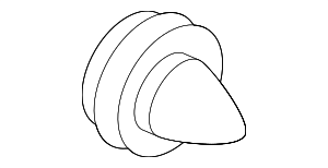 8231538000 - : Door Trim Panel Fastener for Kia: Amanti, Borrego, Cadenza, Forte, Forte Koup, Forte5, K900, Optima, Rio, Rio5, Rondo, Sedona, Sorento, Soul, Soul EV, Spectra, Spectra5, Sportage Image