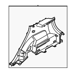 85740K0200WK - Body: Lower Quarter Trim for Kia: Soul Image