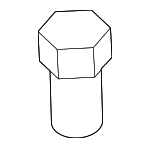 68020672AA - Body: Hood Bumper for Dodge: Nitro Image