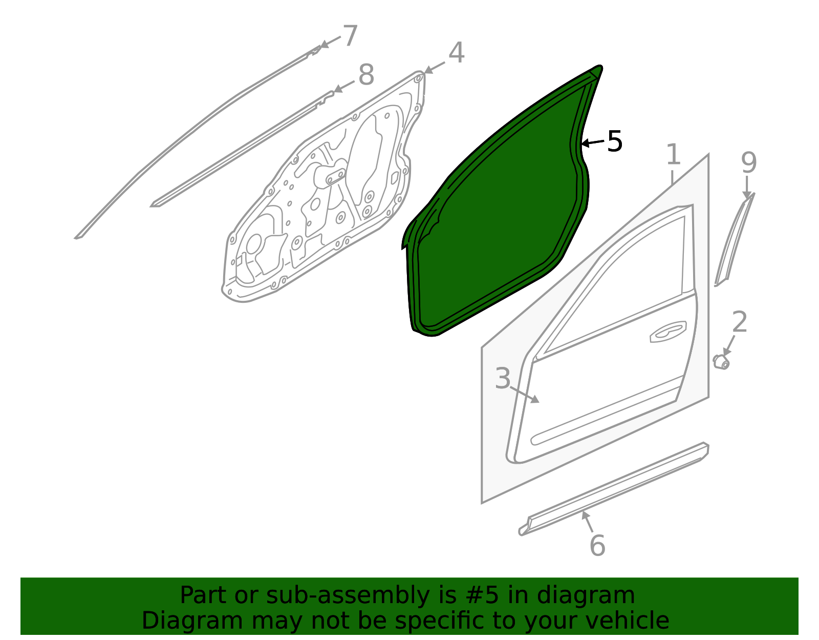 2007-2015 INFINITI Door Weather-Strip 80830JU40B | Faulkner Infiniti of ...