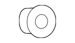 9008017186 - Body: Mirror Assembly Nut for Toyota Image