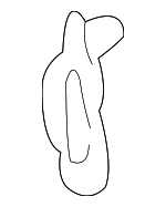 271657B000 - HVAC: Lever for Nissan: Quest Image