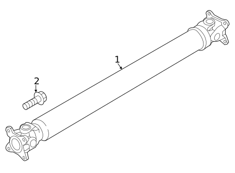 Drive Shaft for 2025 Genesis G80 #1