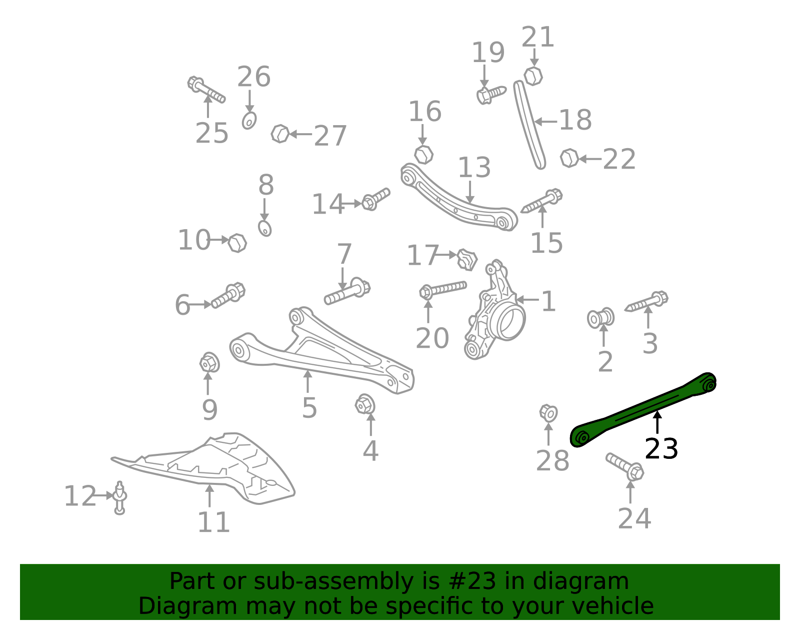 7L8-501-529-A - High-Quality Track Bar for 2007-2015 Audi Q7 ...