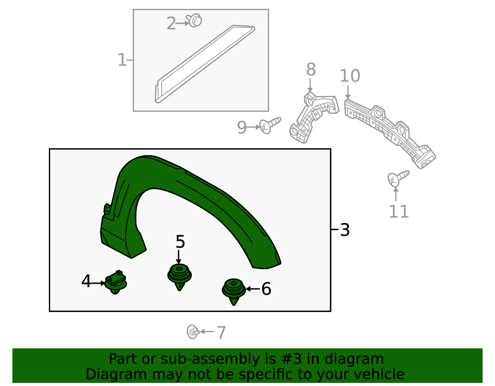 DN4E-51-W60A - Wheel Opening Molding - 2022-2023 Mazda MX-30 EV