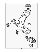 54500S8100 - Suspension: Lower Control Arm for Kia Image
