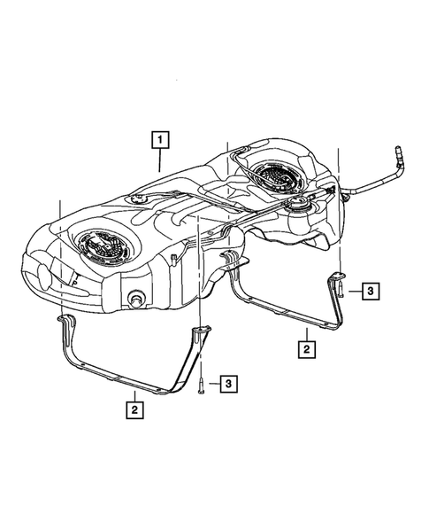 Fuel Tank for 2008 Dodge Challenger #0