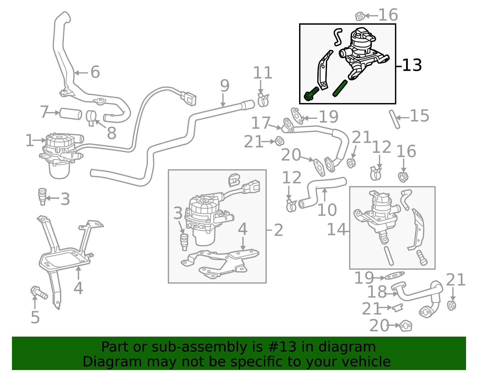 Genuine Toyota Secondary Air Injection Pump Check Valve – 2571075015