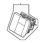 96432943 - : Seat Back Assembly for Chevrolet: Aveo Image