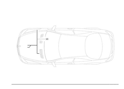 Electric Cables Used for Additional Heater for 2012 Mercedes-Benz CL600 #0