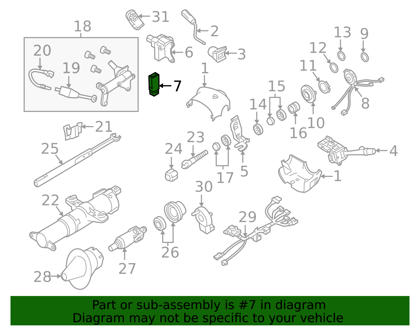 Ignition Switch 85619198 GM | GMPartsDirect.com