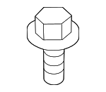 284172F000 - Exhaust: Heat Shield Bolt for Hyundai Image