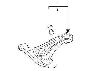 4806859035 - Suspension: Lower Control Arm for Toyota: Echo Image