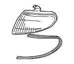 TA045110XB - : Park Lamp Assembly for Mazda: Millenia Image