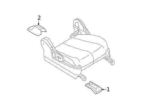 Tracks & Components for 2007 Nissan Murano #1
