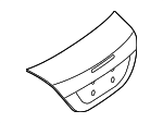 20975005759999 - : Trunk Lid                                for Mercedes-Benz: CLK 320, CLK 350, CLK 500, CLK 55 AMG&amp;reg;, CLK 550, CLK 63 AMG&amp;reg; Image