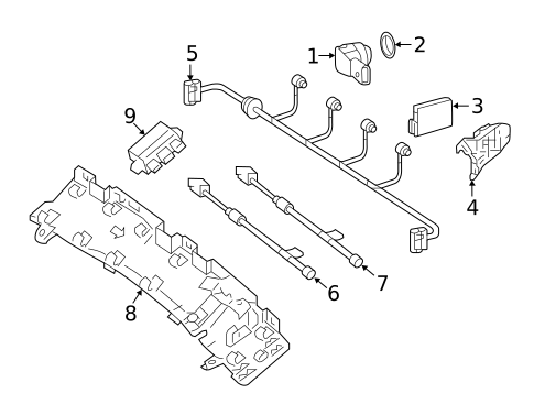 Electrical Components for 2014 Mercedes-Benz C63 AMG #1