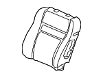 81527SEAQ51 - Body: Seat Back Pad for Acura Image