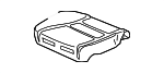 81537SEAJ41 - Body: Seat Cushion Pad for Acura Image