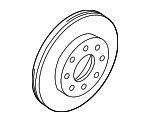 5171239001 - : Brake Rotor for Hyundai: XG300, XG350 Image