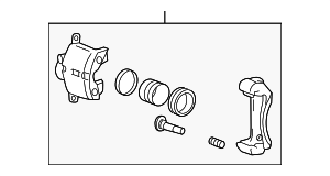 5819039A30 - : Disc Brake Caliper for Hyundai Image