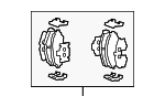 5810139A20 - : Brake Pads Front for Hyundai: XG300, XG350 Image